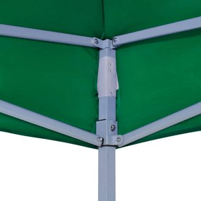 Teto para tenda de festas 2x2 m 270 g/m² verde