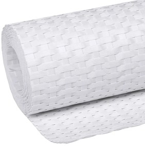 Tela de varanda 1000x80 cm vime PE branco