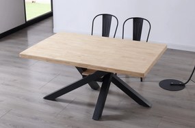 Mesa Xena tampo madeira(Fixa | não personalizável)