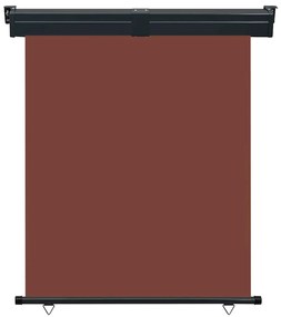 Toldo lateral para varanda 145x250 cm castanho