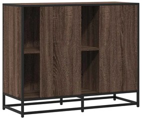 Aparador 92x35x76 cm derivados de madeira carvalho castanho