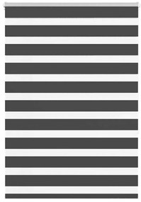 Cortina de zebra 115x150 cm largura do tecido 110,9cm poliéster