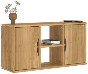 Armário para TV ODDA 79x24x40 cm Madeira maciça de pinho