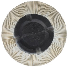 Vaso de flores creme 44 x 44 x 48 cm CHIOS Beliani
