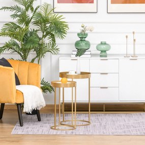 Conjunto de 2 Mesas de Centro Light - Design Moderno