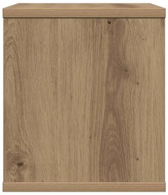 Organizador de Mesa Carvalho Artesanal 36x26x29.5 cm Madeira Derivada