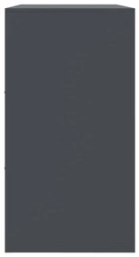 Aparador 99x39x73 cm aço antracite