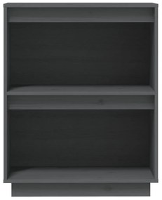 Armário consola 60x34x75 cm pinho maciço cinza