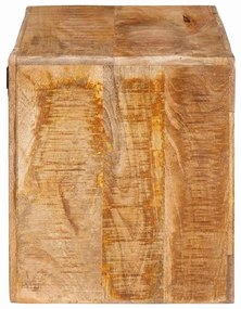 Escorredor de Vinho Castanho Madeira de manga maciça