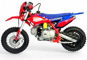 MINI MOTO Crianças MINICROSS Gasolina automática 90cc Apollo Thunder Vermelha