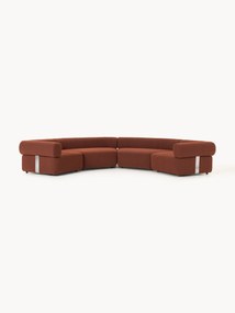 Sofá modular grande em bouclé Anton