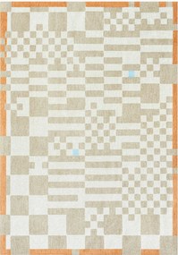 Tapete lavável em jacquard para interior e exterior Chess