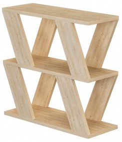 Estante City – Nogueira – 124,6 x 170 x 24,2 cm