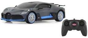 Carro Telecomandado Bugatti DIVO 1:24 grau 2,4GHz cinzento