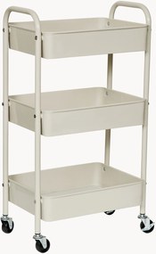 Carrinho com 3 prateleiras Loft