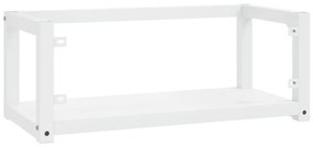 Estrutura de parede p/ lavatório ferro 79x38x31cm branco
