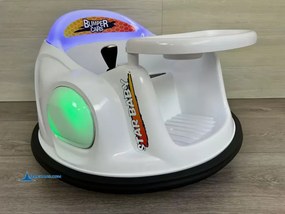 Carrinho de Choques elétrico para crianças Autogiro 12V Eléctrico Branco