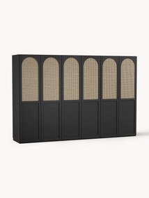 Roupeiro modular com portas articuladas Jeanne, L 300 cm, vários tamanhos