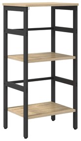 vidaXL Estante Carvalho Sonoma 40 x 29,5 x 81 cm Madeira processada