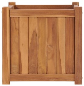 Vaso/floreira 40x40x40 cm madeira de teca maciça