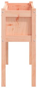 Vasos/floreiras de jardim c/ pernas 2pcs madeira douglas maciça