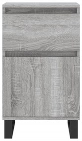 Aparador 40x35x70 cm derivados de madeira cinzento sonoma