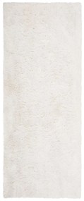 Tapete branco 80 x 150 cm EVREN Beliani