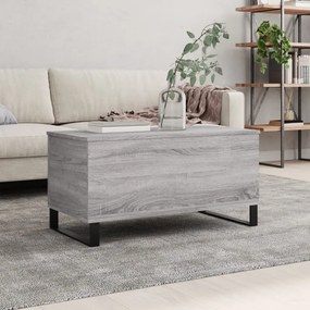Mesa de centro 90x44,5x45 cm derivados de madeira cinza sonoma