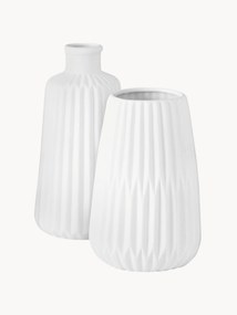 Vases Esko with Groove Relief, Set of 2