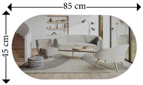 Espelho Riors – Transparente Dourado – 45x85x2,2 cm