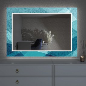 Espelho LED com decoração D24