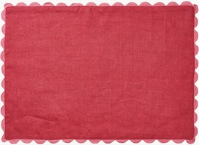 Individual de mesa em linho artesanal Willow