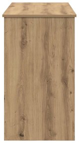 mesa de tocador com espelho Carvalho Artesanal 100x45x76 cm