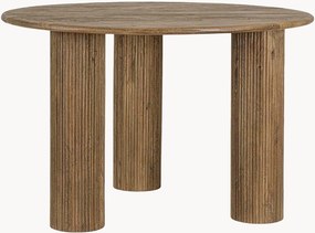 Mesa de jantar redonda em madeira de manga Dacc, Ø 120 cm