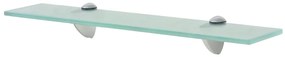Prateleira flutuante vidro 50x10 cm 8 mm