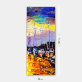 Quadro Decorativo DKY241700161_50120 – Multicolor – 50 x 120 cm
