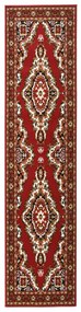 vidaXL Passadeira 60x350 cm polipropileno vermelho oriental