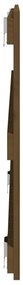 Cabeceira de parede 127,5x3x60 cm pinho maciço castanho-mel