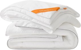 Conjunto 2 em 1 de edredões para todas as estações | SONGMICS HOME | 240 x 220 x 6 cm | TDC004W01.