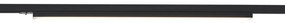 LED Candeeiro de teto moderno preto para sistema de calha monofásico 15W 1180 lm 2700-3800K - Iconic Tsiri Moderno