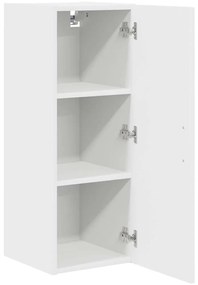 vidaXL Armário de Cozinha com prateleira 2 pcs Branco 30 x 31 x 80 cm