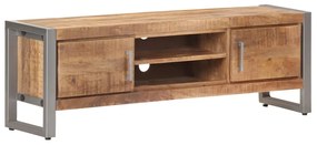 vidaXL Móvel de TV 120x30x40 cm madeira de mangueira áspera