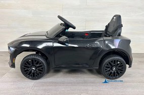 Carro elétrico para crianças Ford Mustang 12V, Rodas borracha Preto