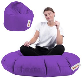 Pufe de Jardim Iyzi 100 – Roxo – 100x100x20 cm | Tribo Home