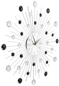 Relógio de parede com movimento quartzo design moderno 50 cm