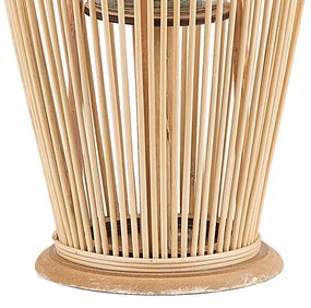 Lanterna decorativa castanho claro 72 cm TAHITI Beliani