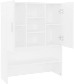 Armário máquina de lavar 70,5x25,5x90 cm branco