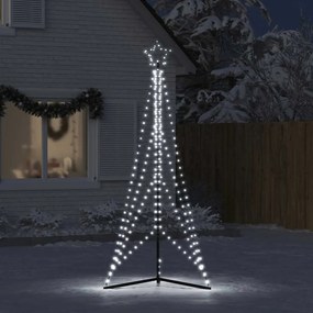 LED Árvore de Natal 483 LEDs Branco Frio 240 cm