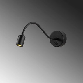 Candeeiro de Parede Reading – Preto – 8 x 38 cm