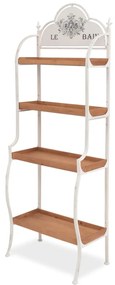 vidaXL Estante com pés 59x35x168 cm
